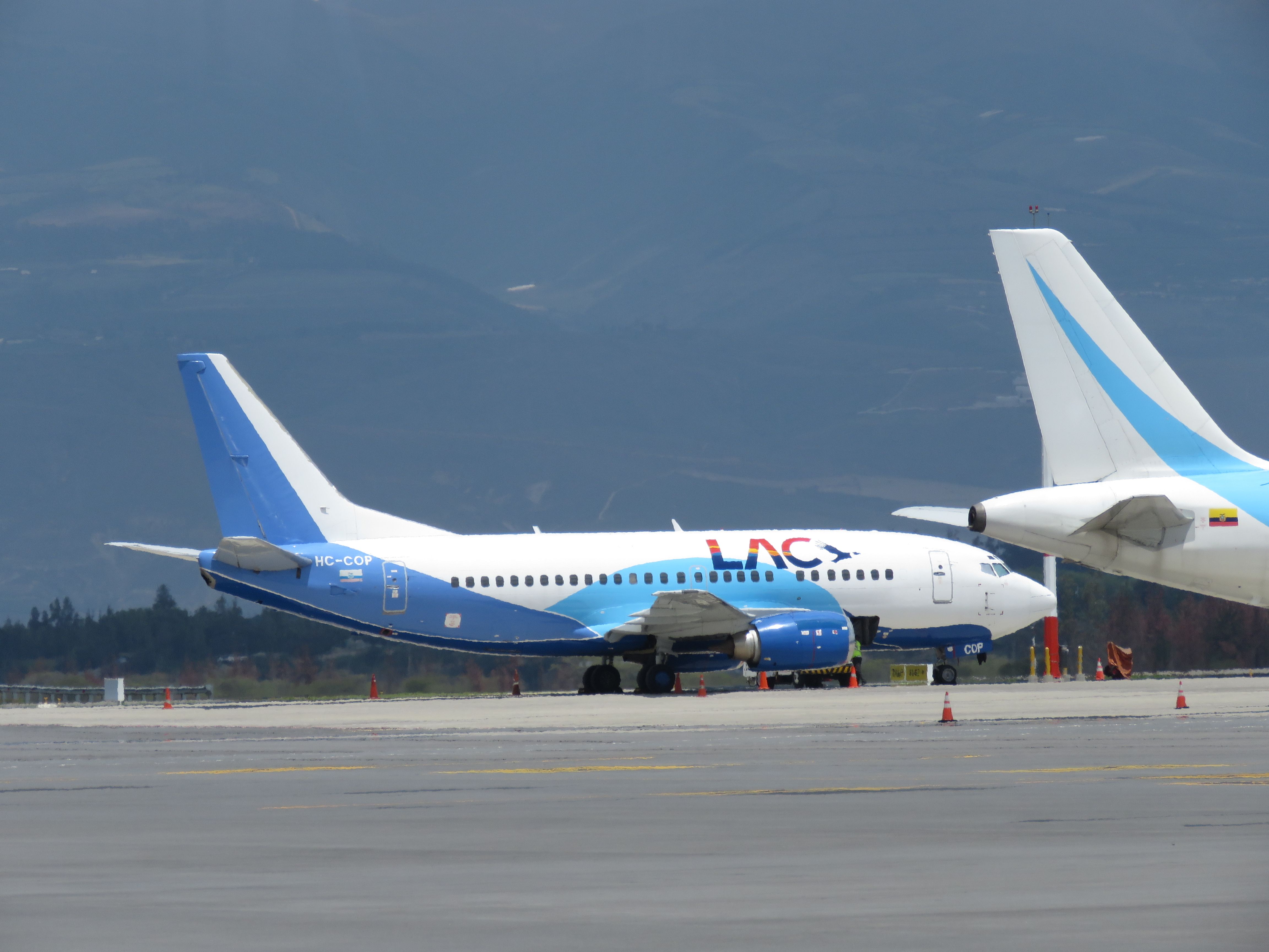 Aéreo Regional Boeing 737 vuelos chárter Cuenca Guayaquil