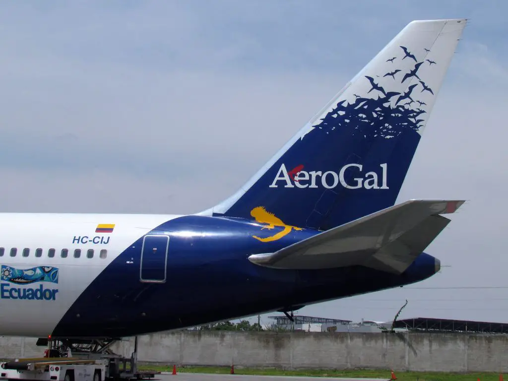 Aerogal Avianca Boeing 767 HC-CIJ
