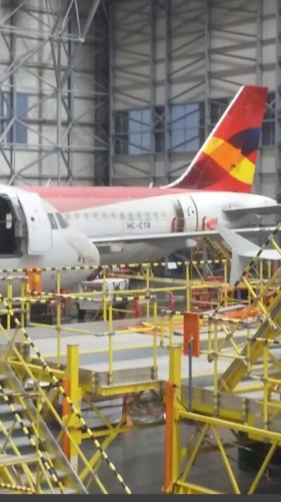 A320 de Avianca Ecuador HC-CTR