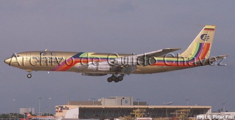 Ecuatoriana de Aviación Boeing 707