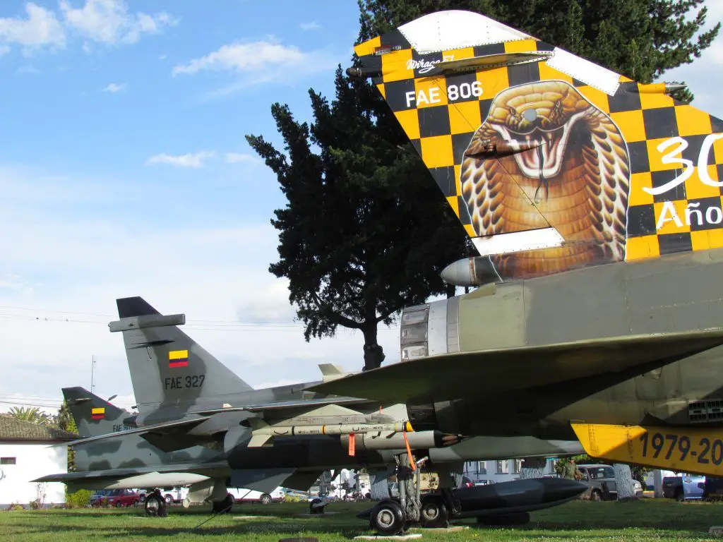 FAE Aviones de Combate Mirage Kfir Jaguar