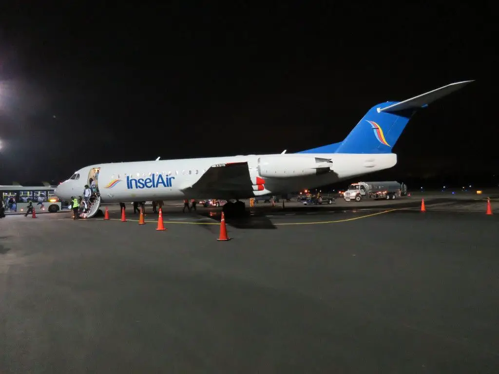Insel Air flota Fokker 70 Quito Ecuador vuelos