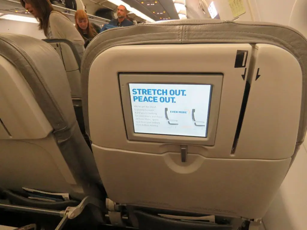 Entretenimiento asientos JetBlue