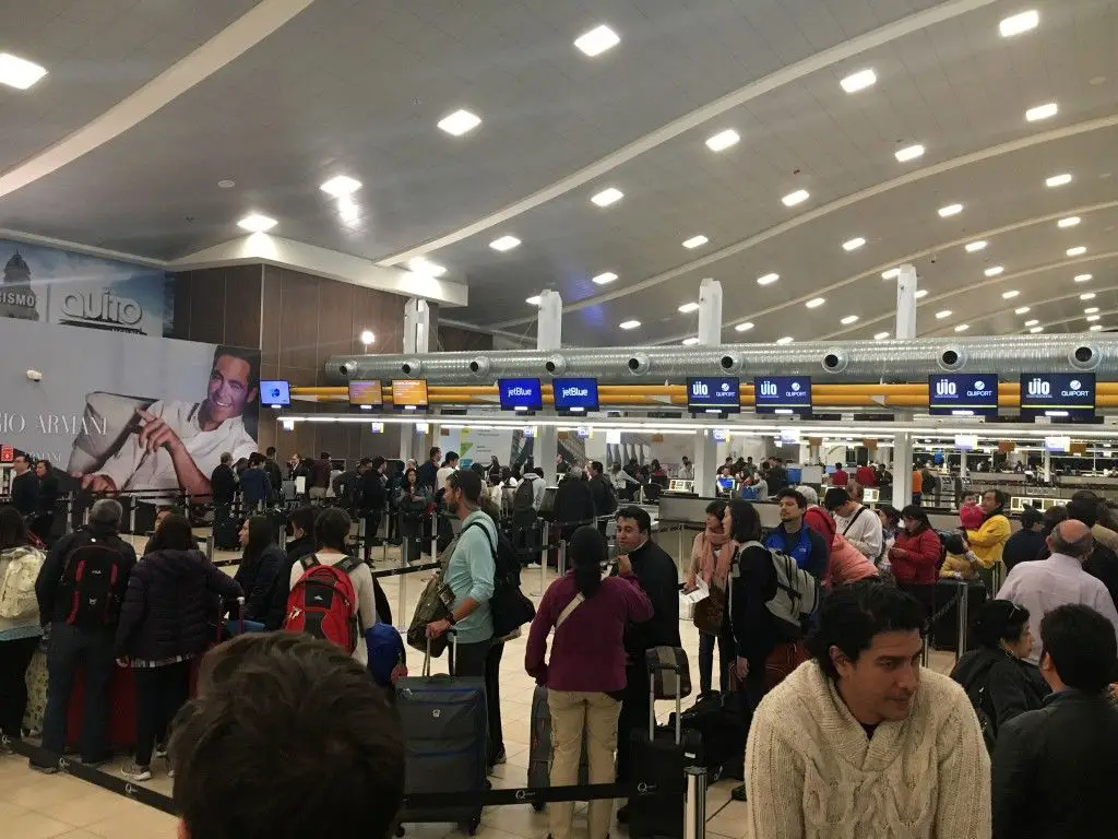Chequeo equipaje JetBlue Quito Fort Lauderdale