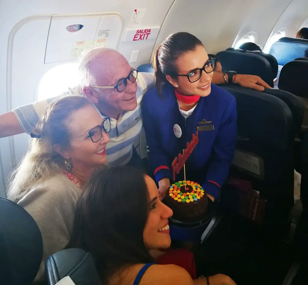 LATAM Ecuador 15 años vuelo Guayaquil a San Cristóbal