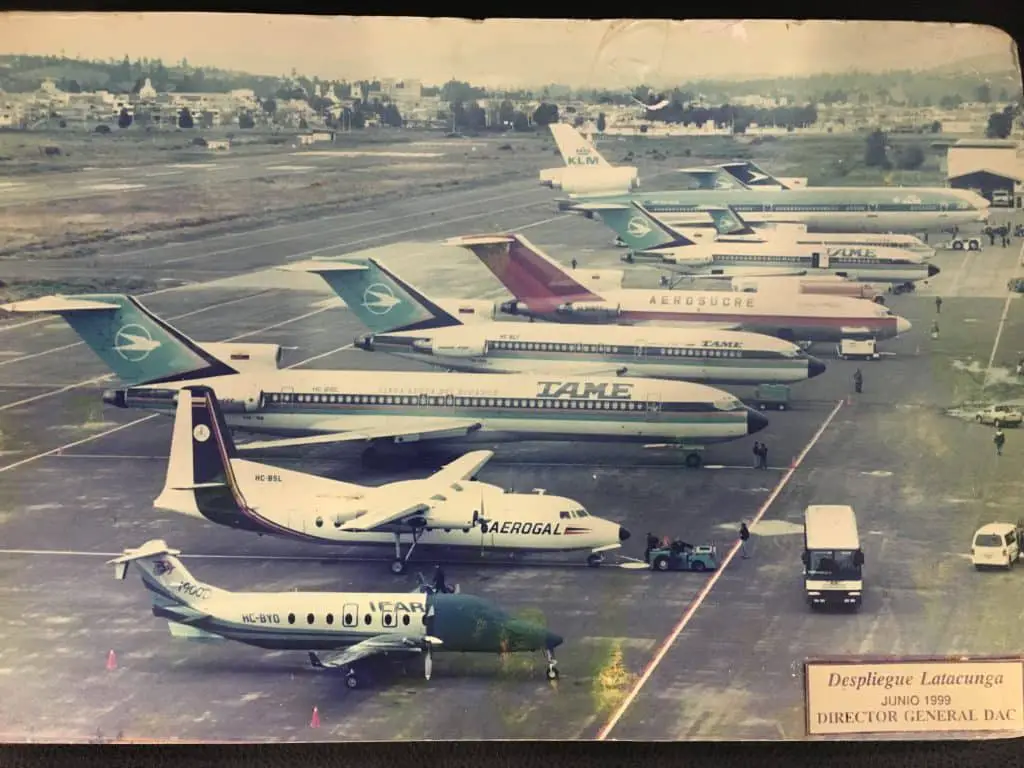 Historia del Aeropuerto de Latacunga