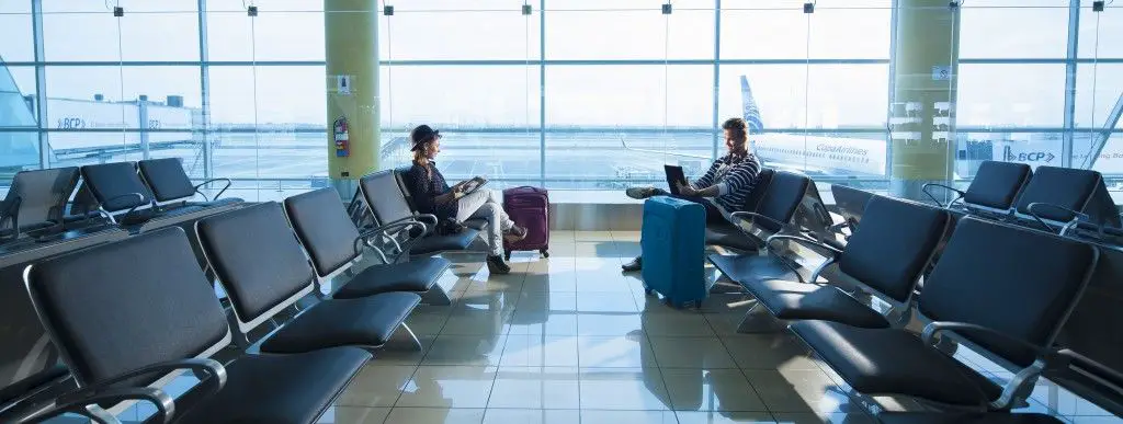 Sala de embarque Aeropuerto de Lima
