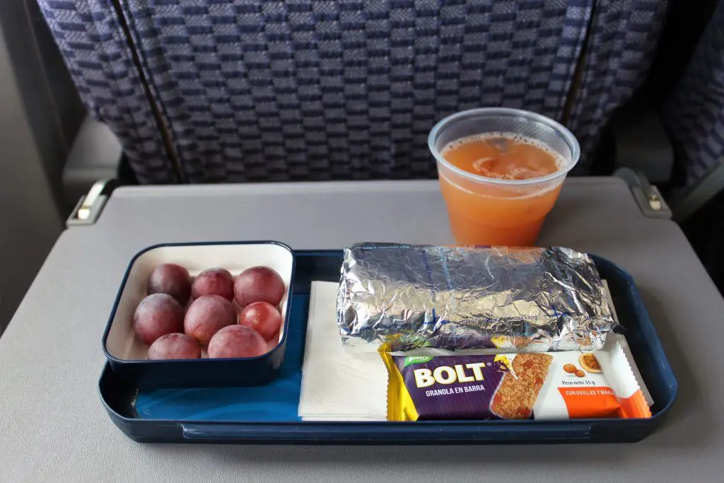 Servicio a bordo Copa Airlines Quito Panama