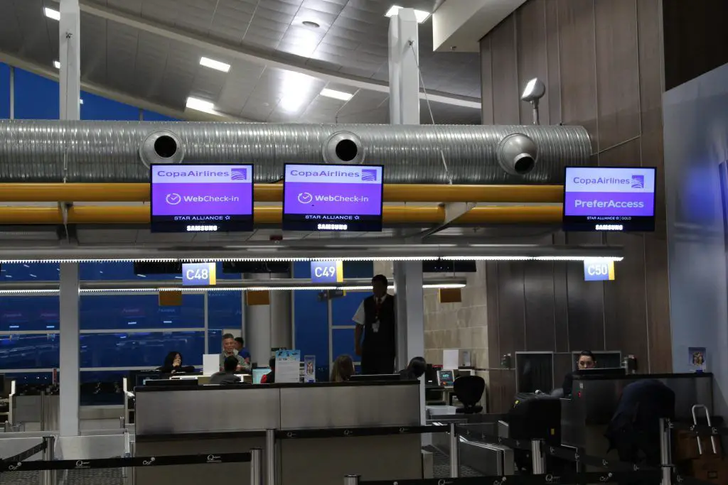 Check In Copa Airlines Quito Ecuador Preferente
