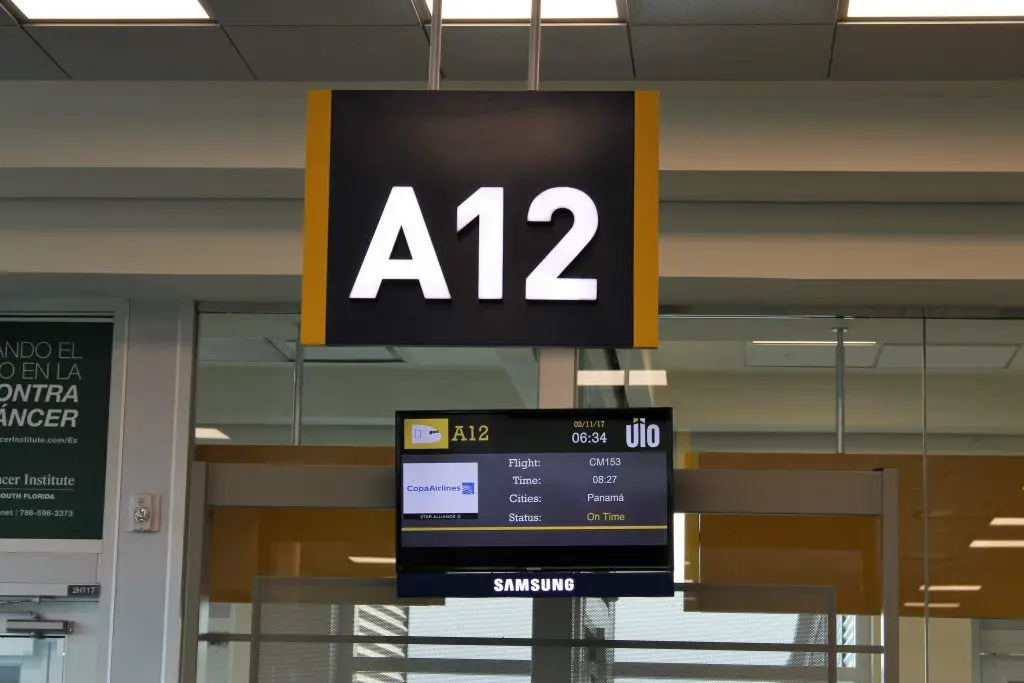 Horario vuelos Copa Airlines Quito Panama