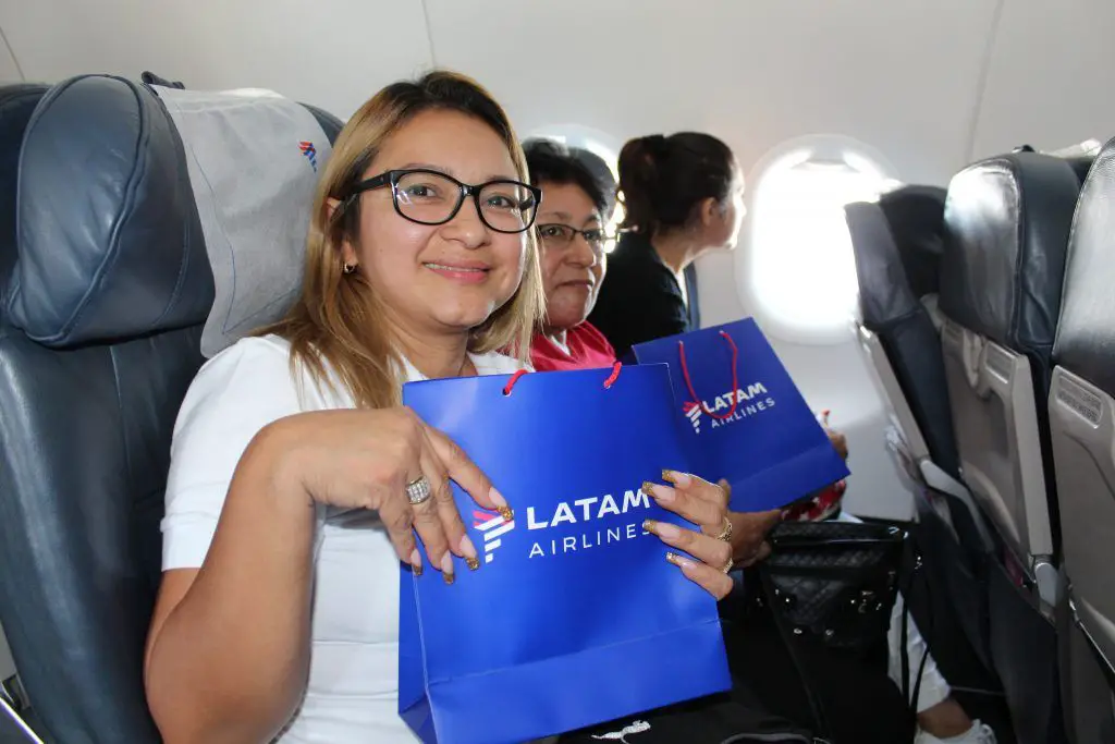 LATAM Ecuador 15 años vuelo Guayaquil a San Cristóbal