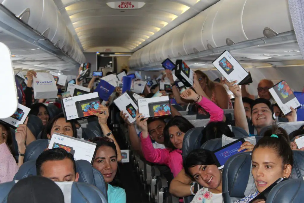 LATAM Ecuador 15 años vuelo Guayaquil a San Cristóbal