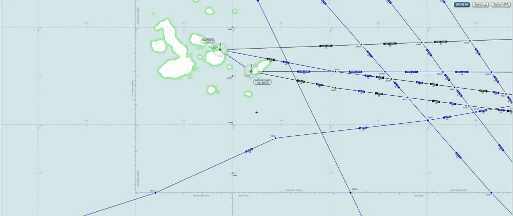 UN789 aerovia Ecuador Tahiti