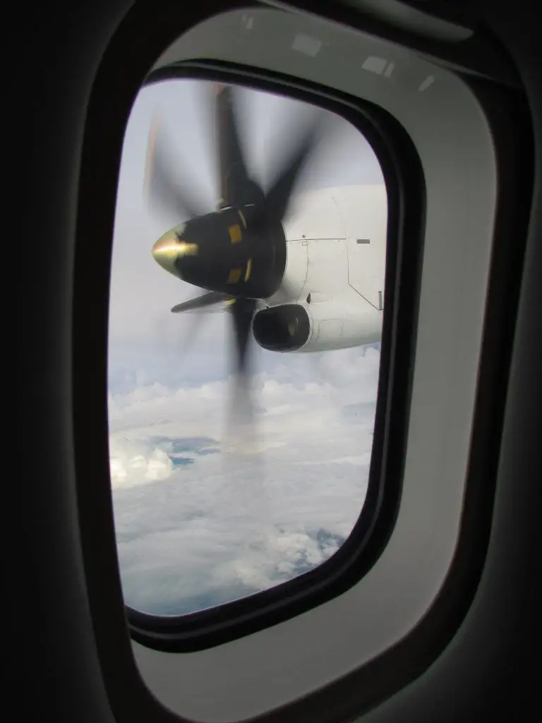 seguridad aviones helice