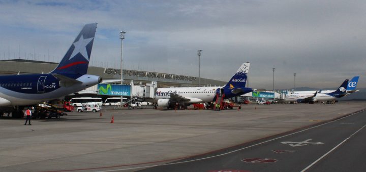 Ecuador en tercer puesto en tráfico aéreo de la Comunidad Andina
