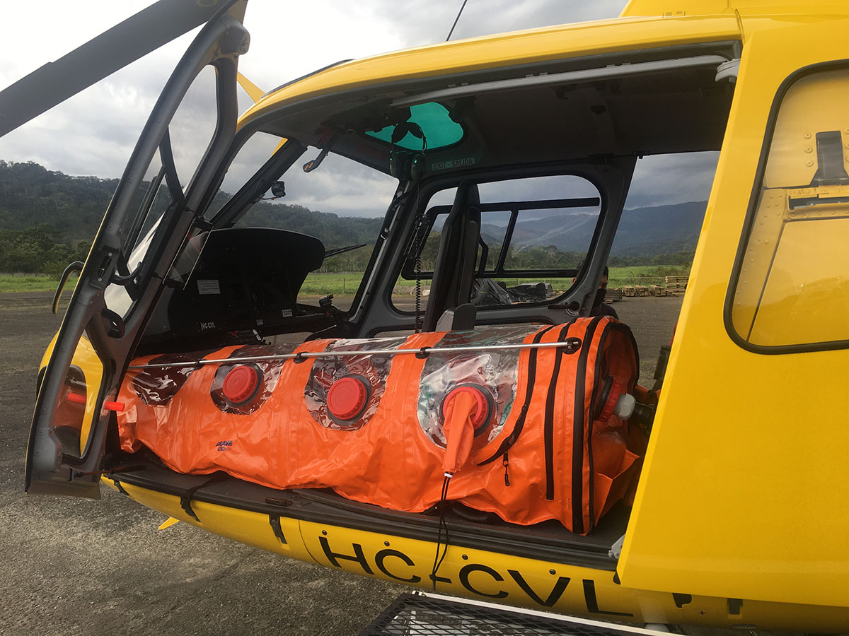 Ecocopter presenta cápsula de aislación sanitaria Ecocopter cápsula aislación sanitaria covid