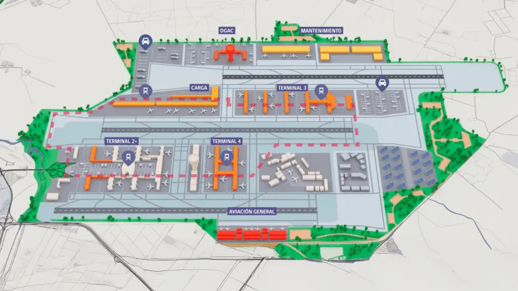 Aeropuerto Internacional Pudahuel AMB Santiago de Chile ampliación mejoras terminales tercera pista 84 millones de pasajeros