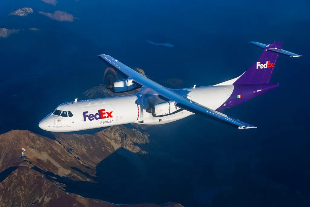 fedex atr 72-600f primeira aeronave