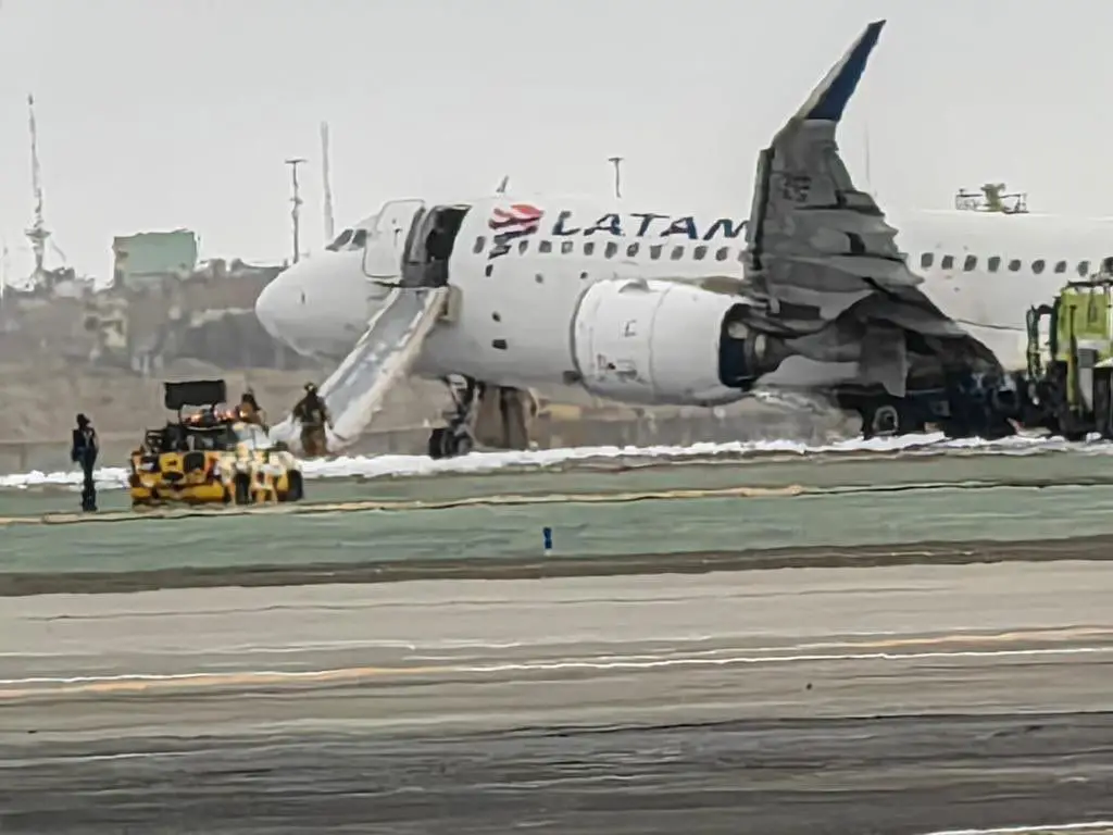 Latam accidente Lima Juliaca vuelo aeropuerto Jorge Chavez Perú Airbus A320neo