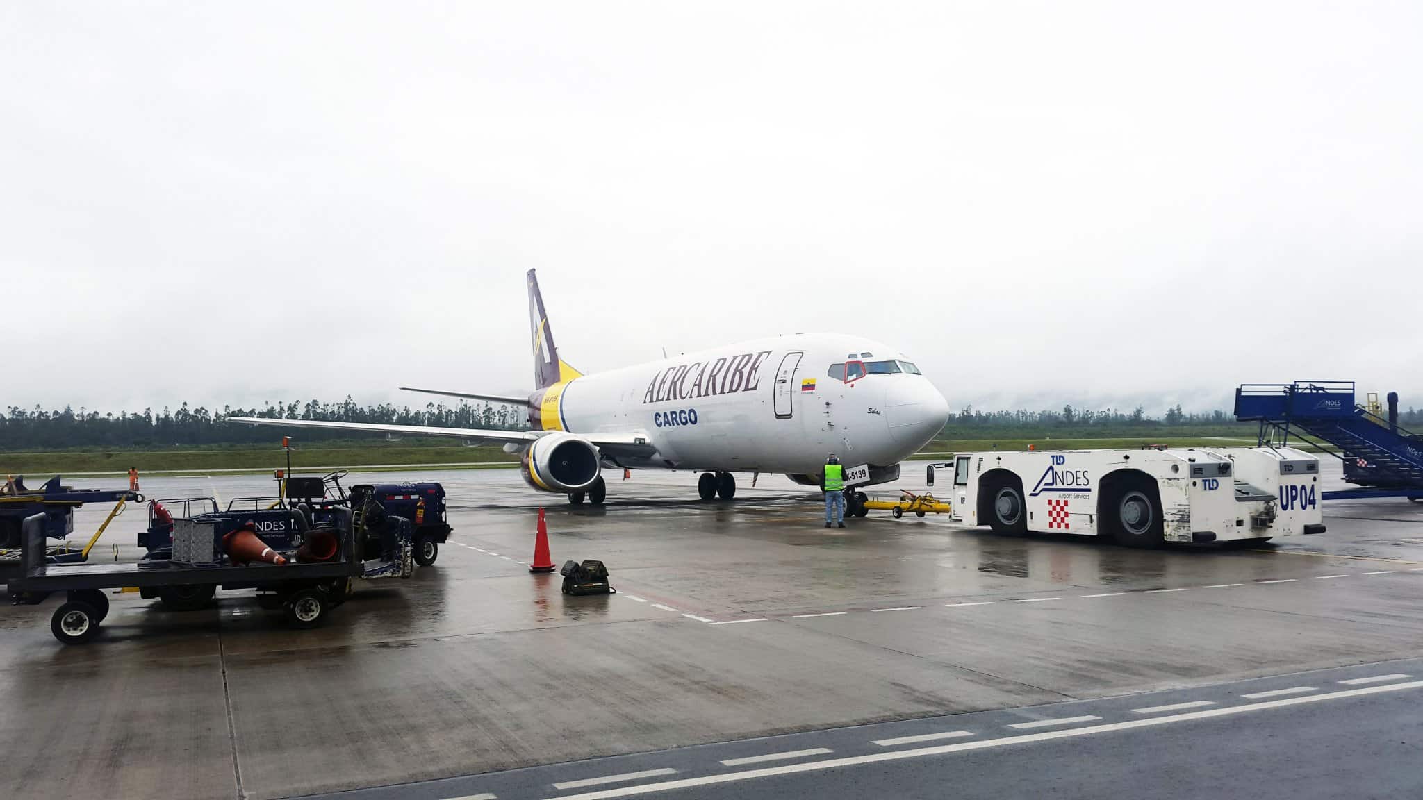 Aercaribe Cargo quer voar regularmente para o Equador Aercaribe Cargo quiere volar regular a Ecuador