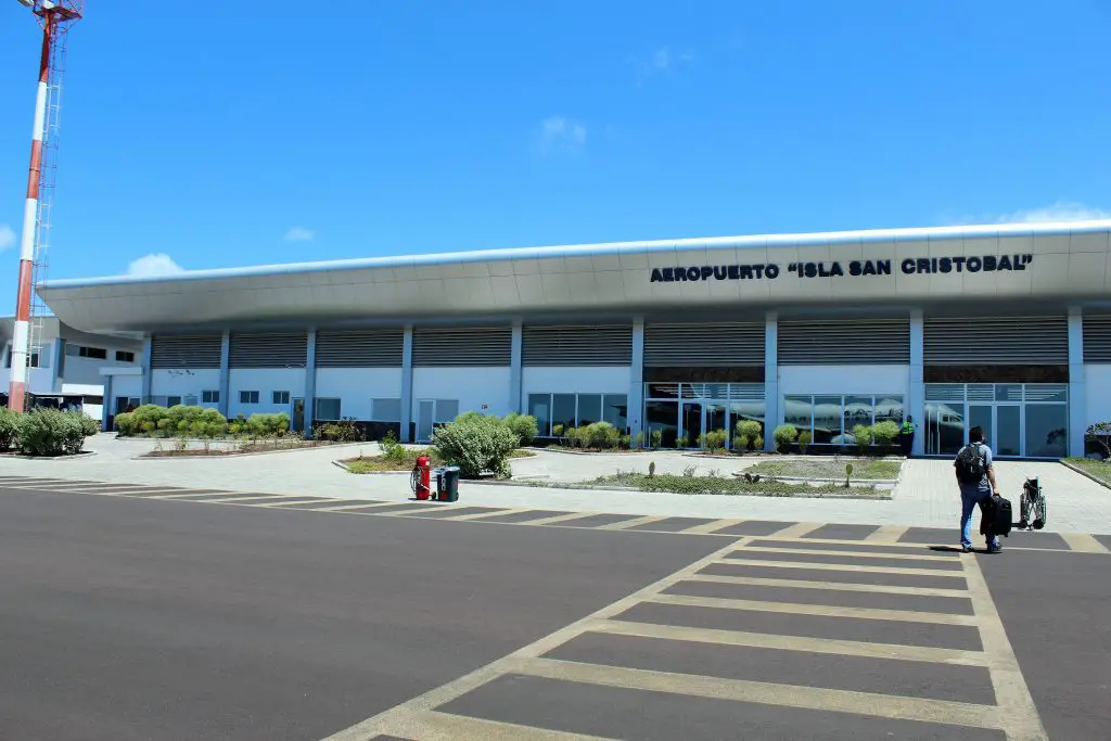 Aeropuerto Isla San Cristóbal en Galápagos