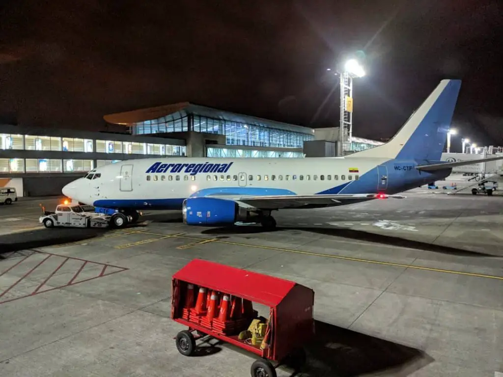 Aeroregional con vuelos chárter internacionales