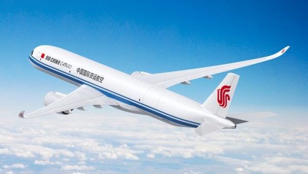 air china cargo aircraft fleet routes destinations Airbus A350F