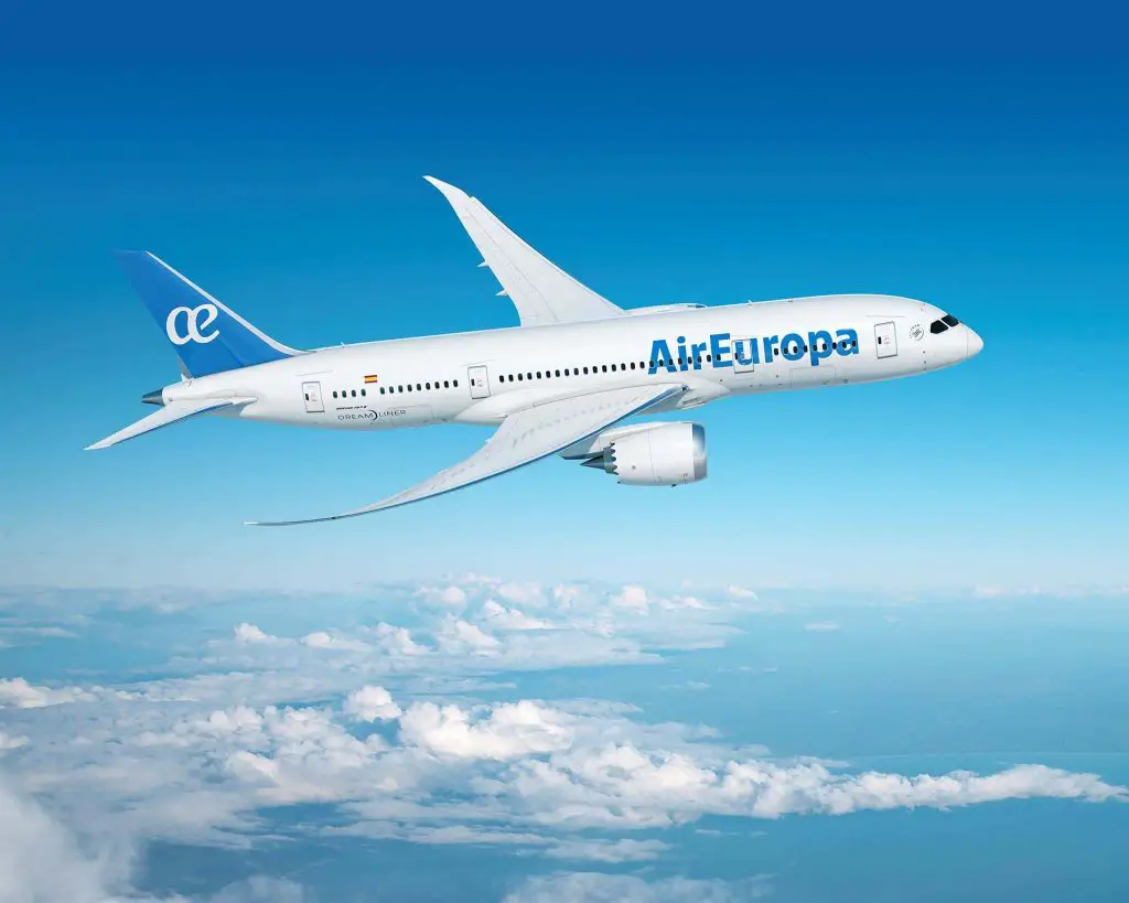 Air Europa presentó resultados operativos de ruta a Guayaquil