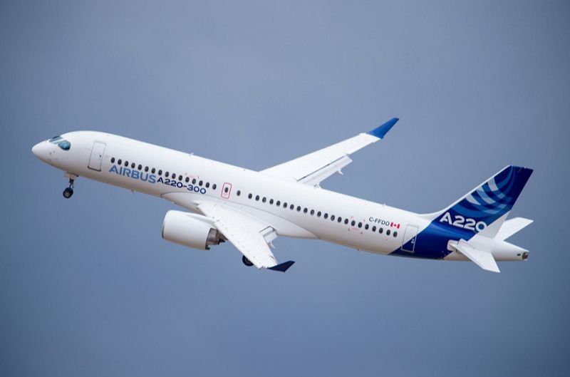 Airbus se hace del 75% del A220 y el A330-800 recibe certificado EASA Airbus se hace del 75% del A220 y el A330-800 recibe certificado EASA