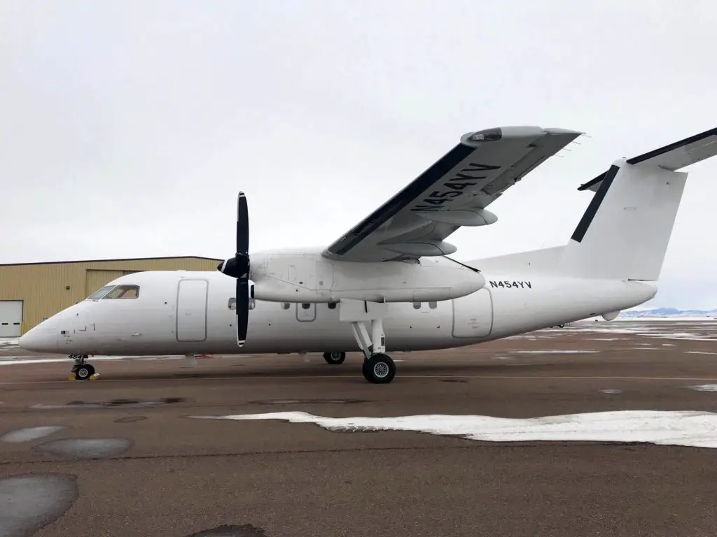 Listo el primer Dash 8 de Avioandes