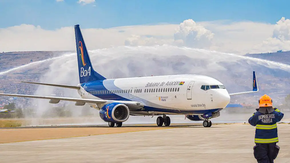 boa rutas vuelo vuelos santa cruz caracas la habana asuncion venezuela cuba paraguay