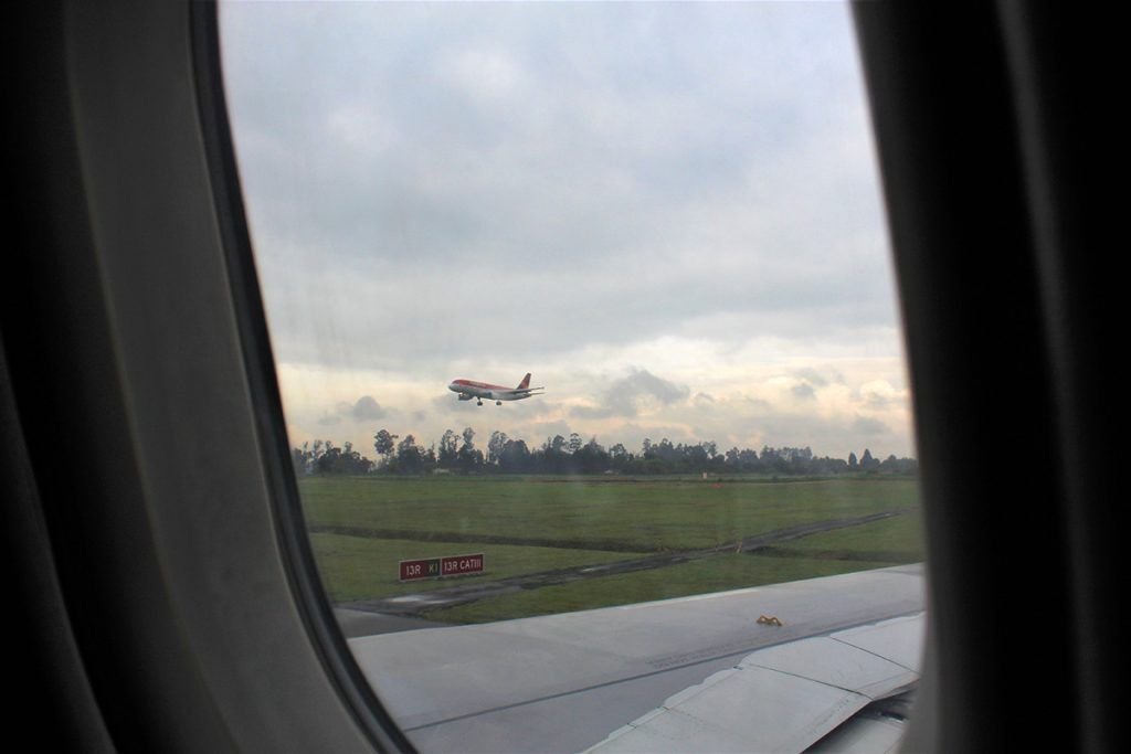 reporte de vuelo Bogotá Quito Avianca Ecuador