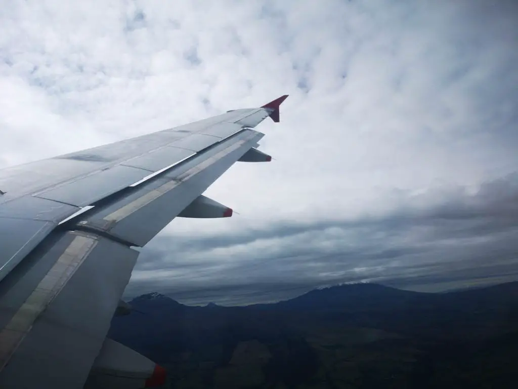 reporte de vuelo Bogotá Quito Avianca Ecuador