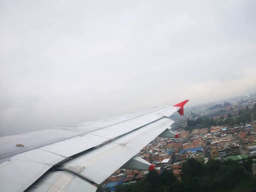 reporte de vuelo Bogotá Quito Avianca Ecuador