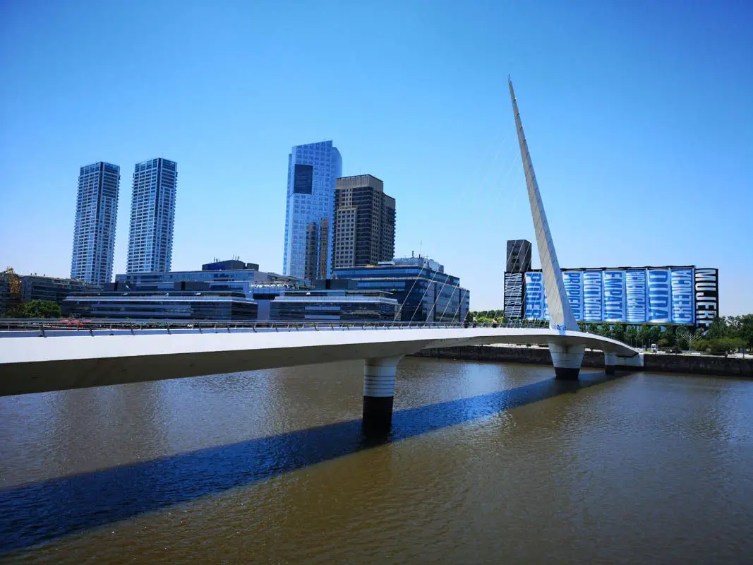 buenos aires puente de la mujer