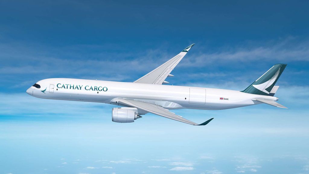 Cathay PAcific Cargo Airbus A350F pedido aviones flota