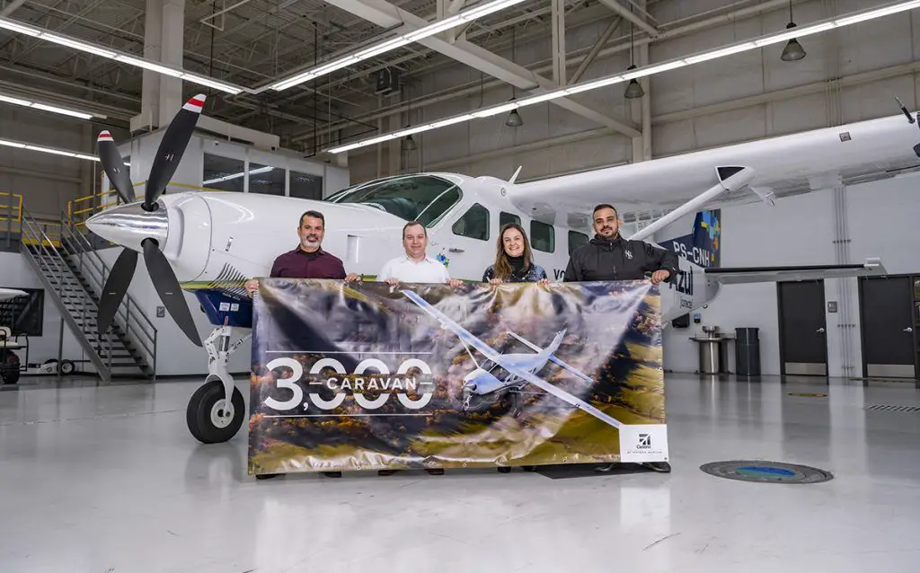 Cessna Caravan EX 3000 Azul Conecta Brasil