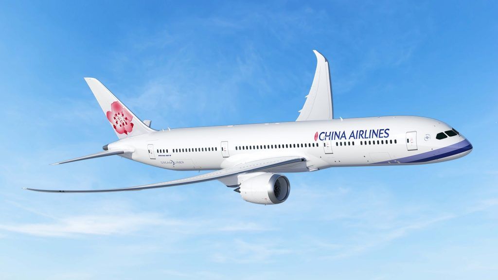 China Airlines Boeing 787 Dreamliners orden aviones vuelos