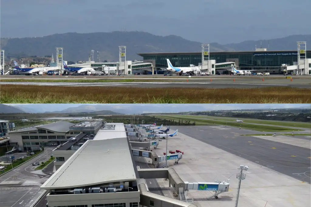 Costos de tasas aeroportuarias de Quito y Guayaquil