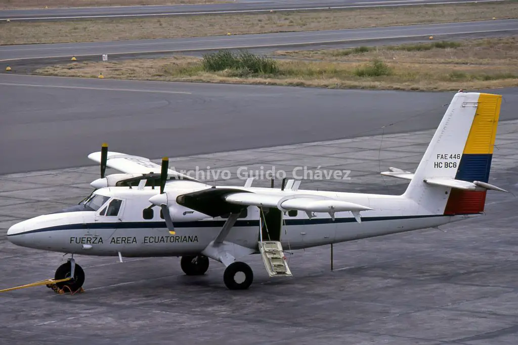 história Domar DHC-6-300 FAE-446