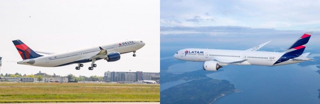 Delta y LATAM Airlines forman la mayor alianza