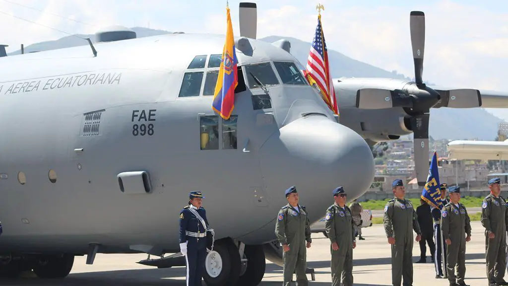 Fuerza Aerea Ecuatoriana FAE FAE-898 Hercules C-130H avion flota capacidad Ala 11 Latacunga Ecuador