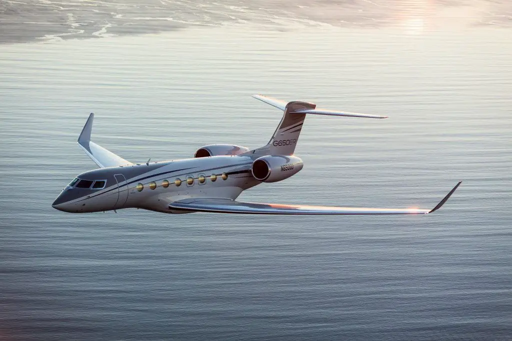 Gulfstream G650 G650ER entrega aviones vuelos privados
