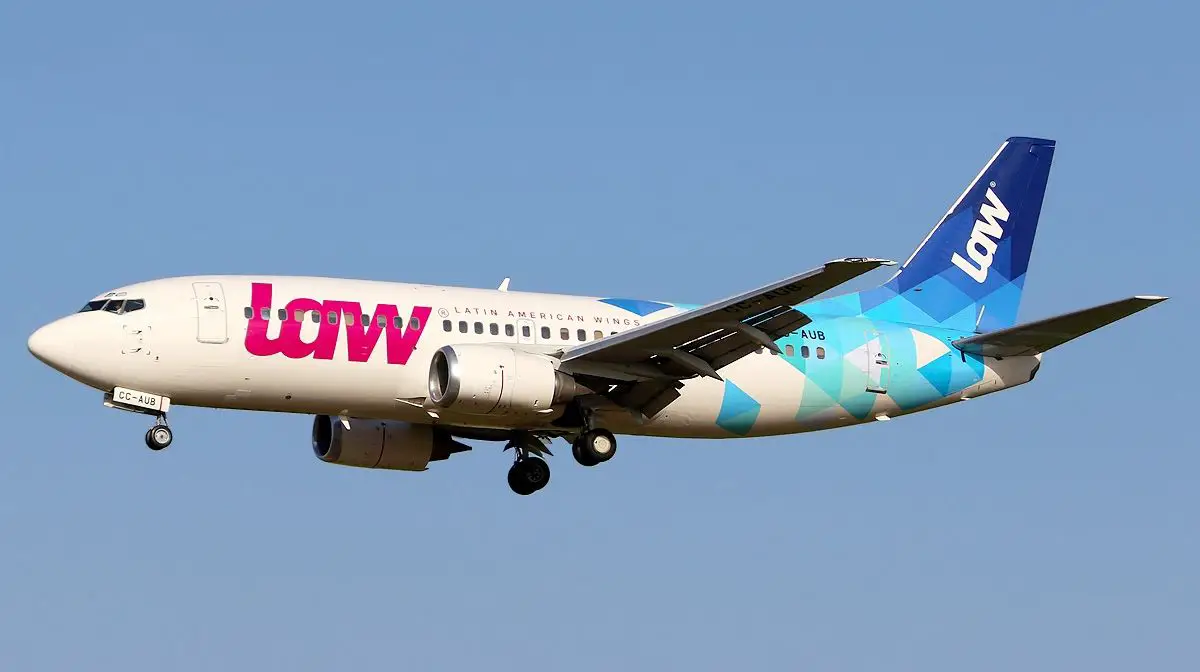 Aerolínea chilena LAW está volando a Manta Aerolínea chilena LAW está volando a Manta