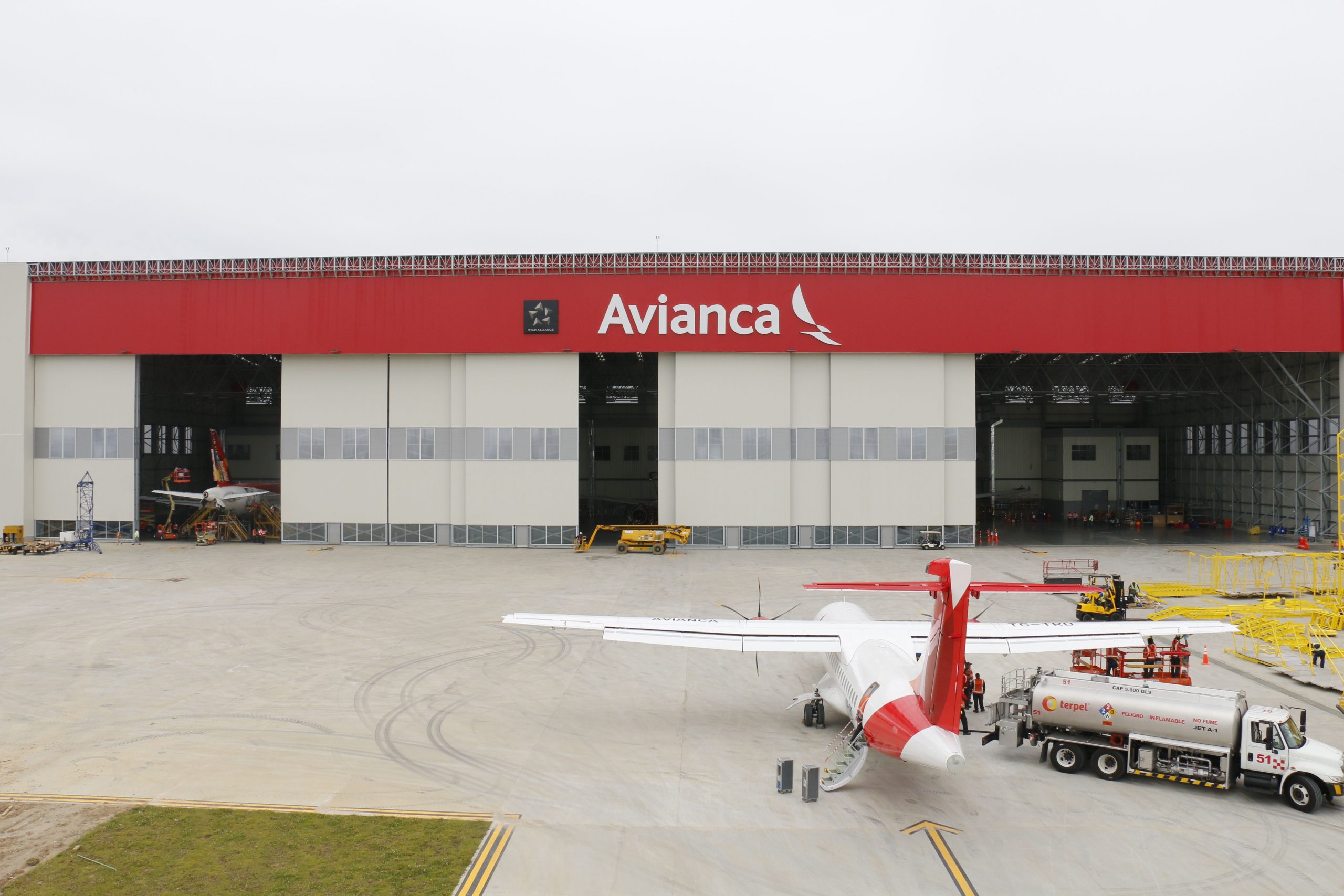Recorrido al MRO de Avianca en Rionegro MRO de Avianca