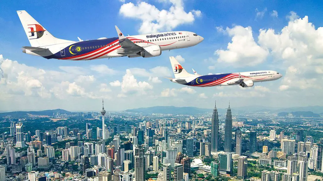 Malaysia Airlines pedido aviones flota servicio rutas Boeing 737 MAX vuelos