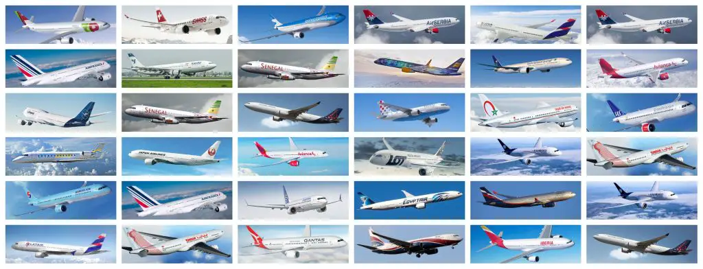 Equipos y partidos del Mundial Rusia 2018 versión AvGeek