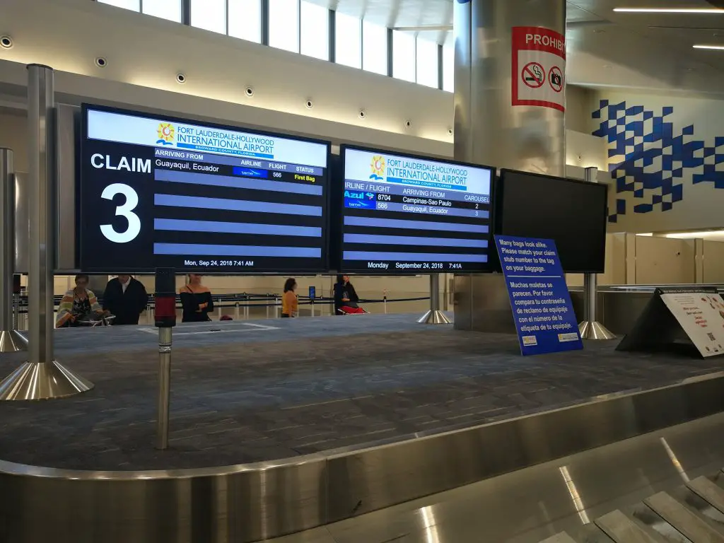 Tame aerolinea Fort Lauderdale Terminal 4