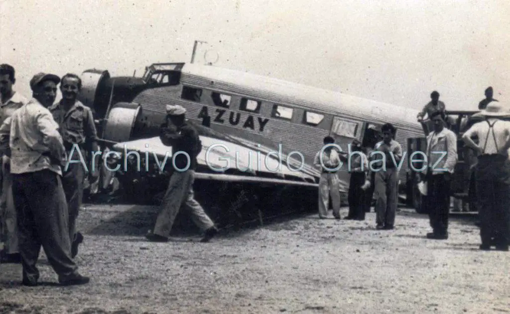 SEDTA sociedad ecuatoriana de transportes aereos Ecuador Lufthansa Junkers
