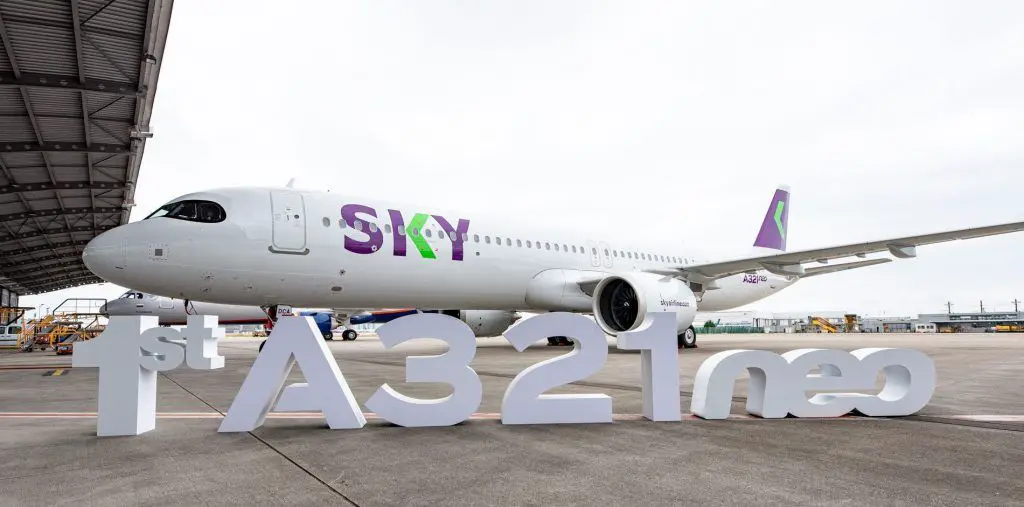 sky airline primer airbus a321neo
